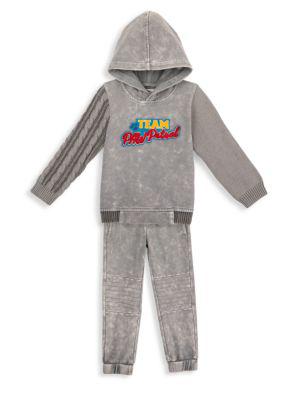 Little Boy's 2-Piece Paw Patrol Hoodie & Joggers Set商品第1张图片规格展示