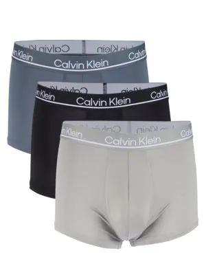 商品Calvin Klein|3-Pack Logo Low Rise Trunks,价格¥162,第1张图片