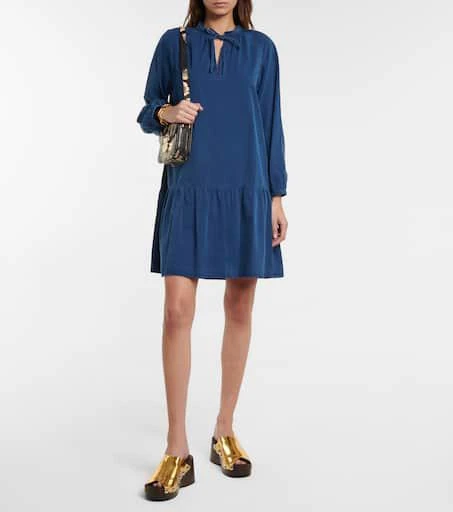 商品A.P.C.|Natalia棉质混纺迷你连衣裙,价格¥1673,第2张图片详细描述