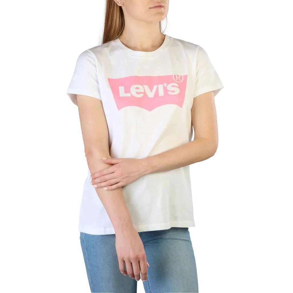 商品Levi's|T-shirts White Women,价格¥189,第1张图片