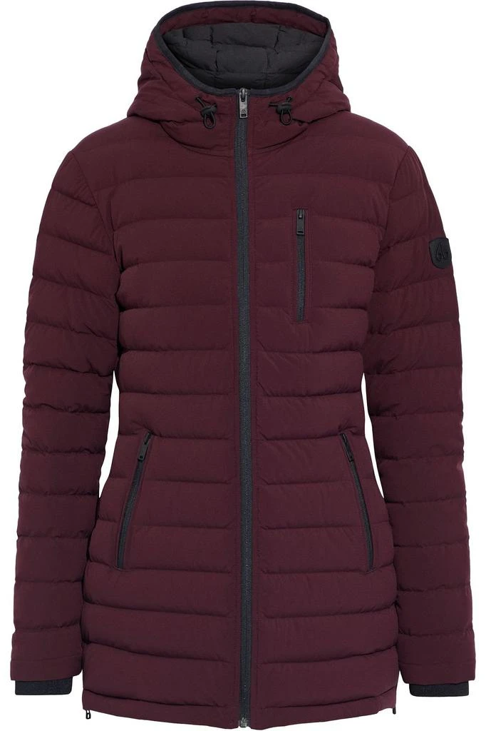 商品[国内直发] Moose Knuckles|女式 Rockcliff 绗缝软壳面料连帽羽绒服 ,价格¥1920,第1张图片