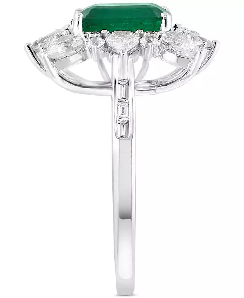 商品Effy|EFFY® Multi-Gemstone (3-3/8 ct. t.w.) Ring in 14k White Gold,价格¥26602,第4张图片详细描述