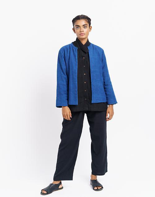 商品Madewell|World of Crow Indigo Casual Jacket,价格¥1743,第1张图片