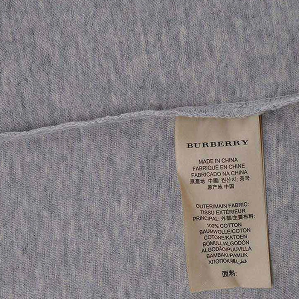 Burberry 博柏利 男士灰色棉质上衣 3905051 商品