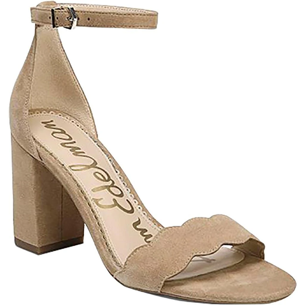 商品Sam Edelman|Sam Edelman Womens Odila Ankle Strap Open Toe Heel Sandals,价格¥251,第1张图片