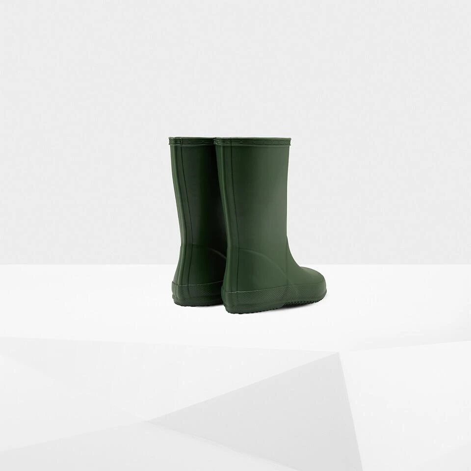 商品Hunter|HUNTER KIDS' FIRST CLASSIC WELLINGTON BOOTS - HUNTER GREEN,价格¥306,第3张图片详细描述