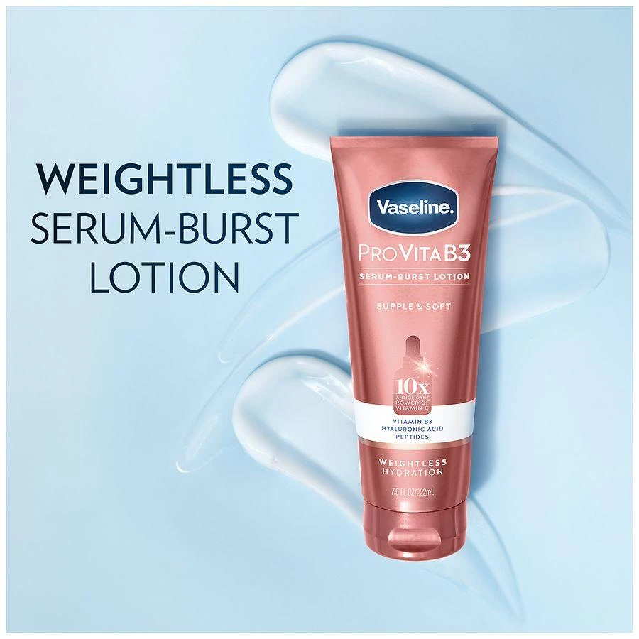 商品Vaseline Pro VitaB3|Serum Burst Lotion Supple & Soft,价格¥66,第5张图片详细描述