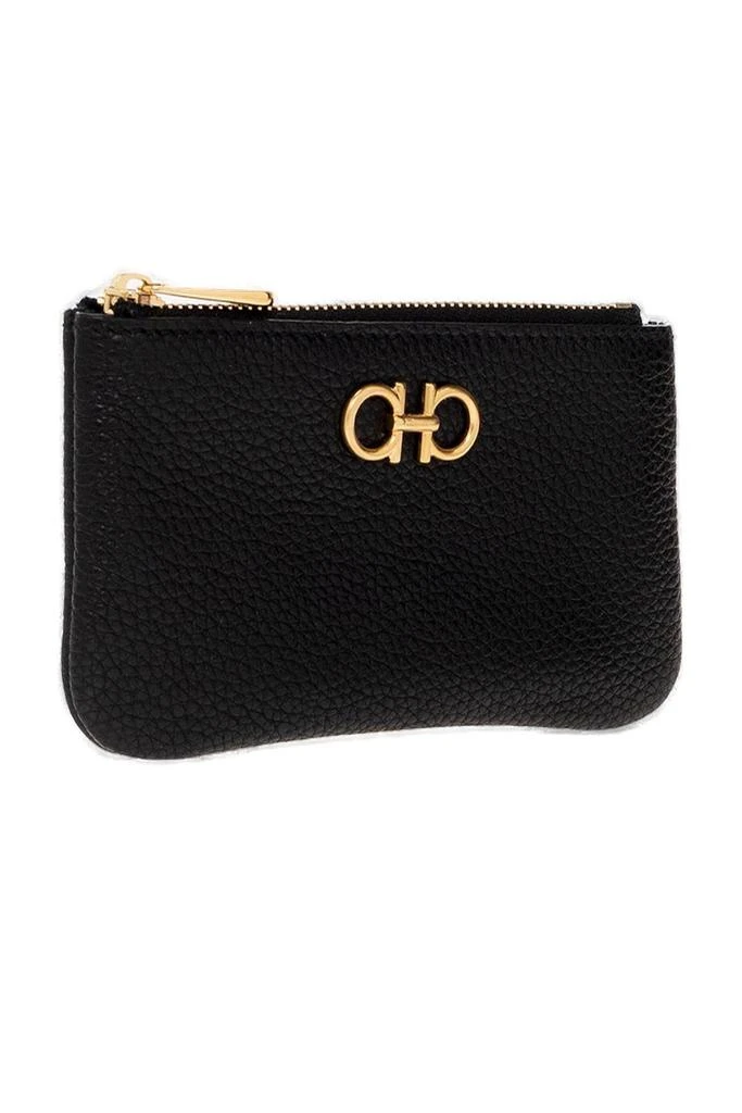 商品Salvatore Ferragamo|Salvatore Ferragamo Gancini Zipped Key Holder,价格¥1300,第3张图片详细描述