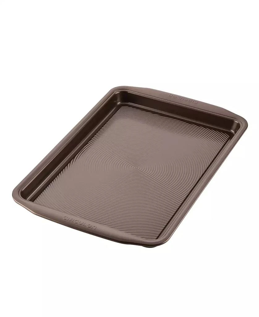 商品Circulon|Symmetry Nonstick Chocolate Brown 10" x 15" Cookie Pan,价格¥89,第1张图片