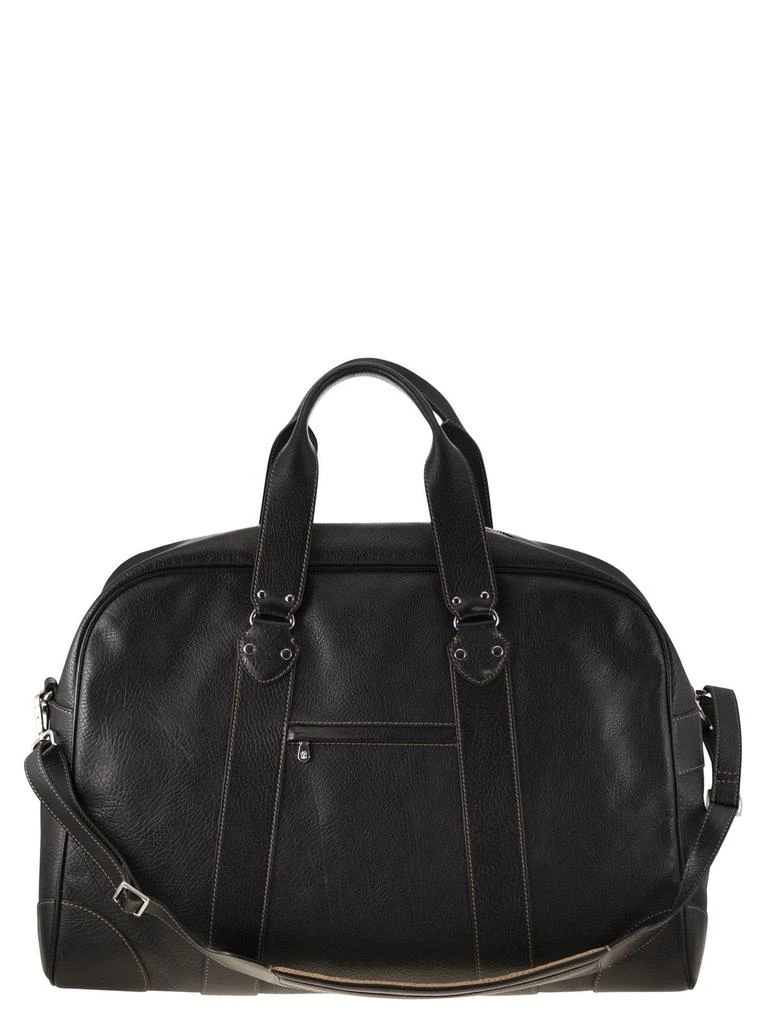 商品Brunello Cucinelli|Brunello Cucinelli Zip-Up Weekender Bag,价格¥33146,第2张图片详细描述