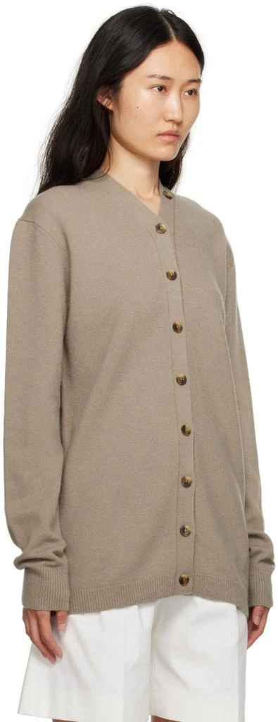 商品LAUREN MANOOGIAN|Beige Button Cardigan,价格¥2218,第2张图片详细描述