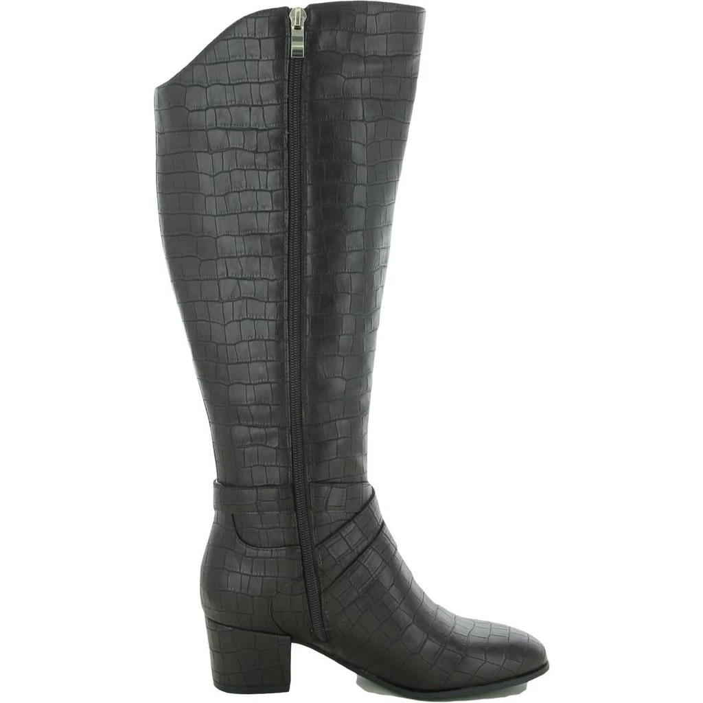 商品LifeStride|LifeStride Womens Oakley Wide Calf Faux Leather Knee-High Boots,价格¥62,第3张图片详细描述