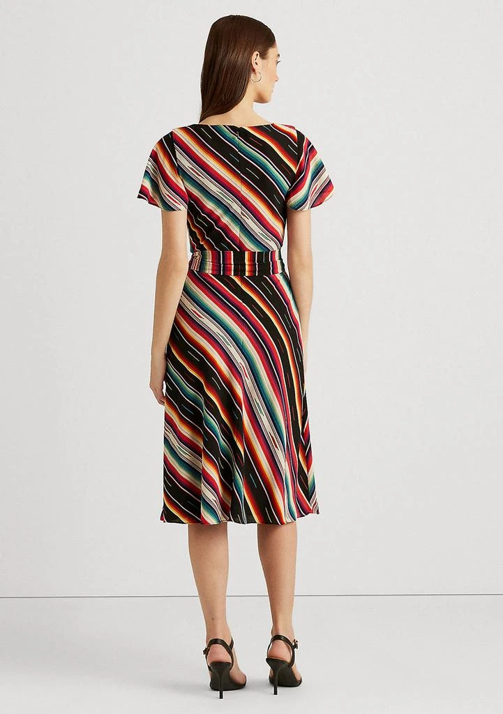 商品Ralph Lauren|Striped Belted Bubble Crepe Dress,价格¥462,第2张图片详细描述