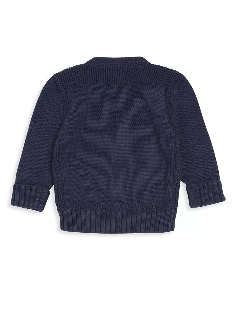 商品Ralph Lauren|Baby's Combed Cotton V-Neck Cardigan,价格¥372,第3张图片详细描述