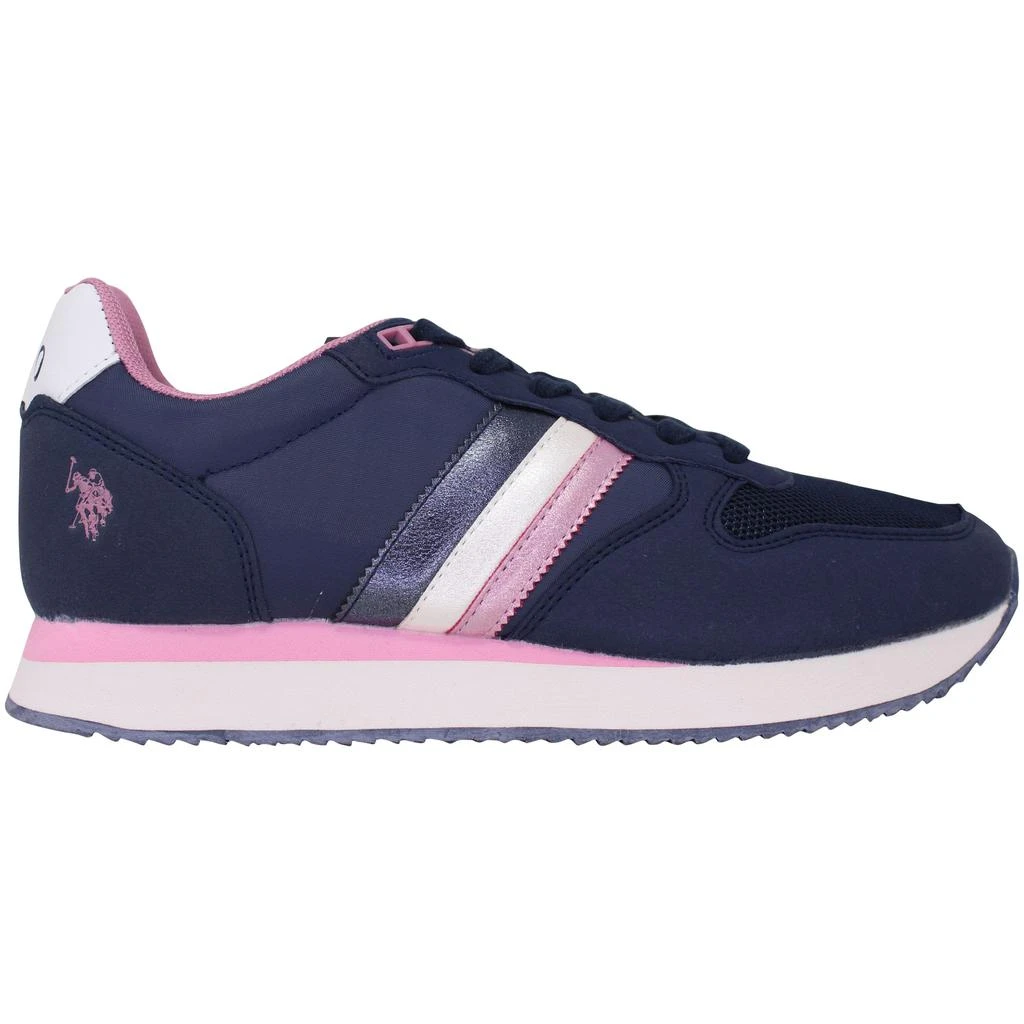 商品U.S. POLO ASSN.|U.S. Polo Assn. Bonis SPA Blue/Pink  NOBIW004-DBL-PIN02 Women's,价格¥254,第1张图片