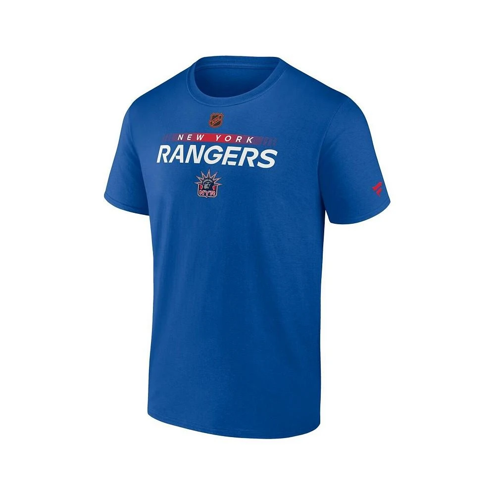 商品Fanatics|Men's Royal New York Rangers Special Edition 2.0 Authentic Pro T-shirt,价格¥228,第3张图片详细描述