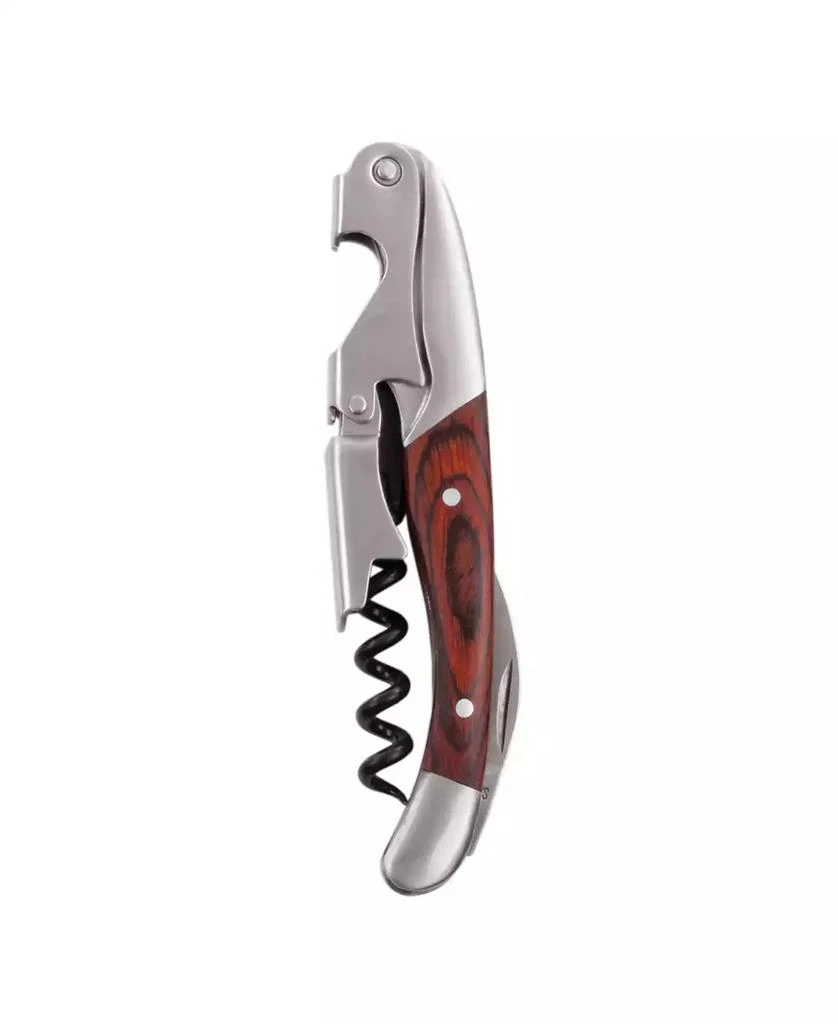 商品True Brands|Wood Handle Double-Hinged Waiter's Corkscrew,价格¥193,第1张图片