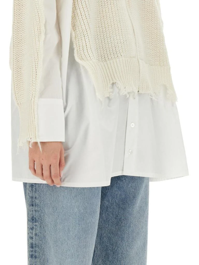 商品MM6|Mm6 Maison Margiela Sweaters in White,价格¥5782,第3张图片详细描述