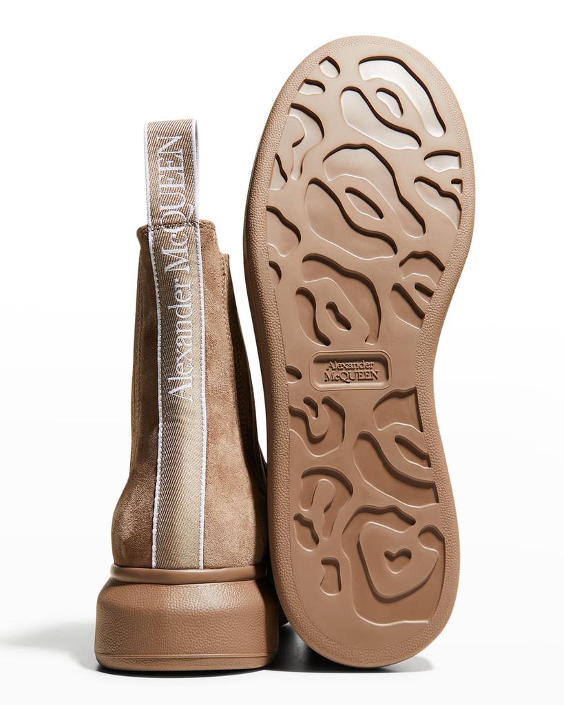 Men's Suede Leather Chelsea Boots商品第4张图片规格展示