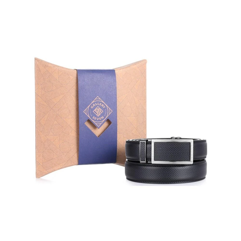 商品Gallery Seven|Men's Genuine Leather Ratchet Dress Belt,价格¥173,第5张图片详细描述