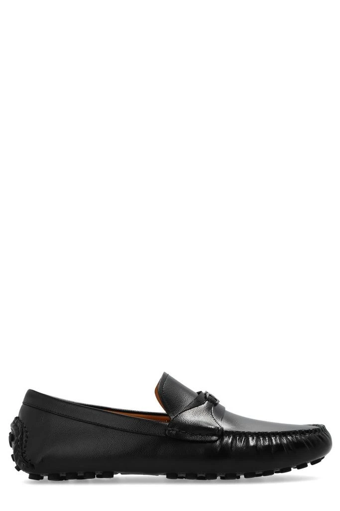 商品Salvatore Ferragamo|Ferragamo Gancini-Buckle Slip-On Loafers,价格¥2494,第1张图片