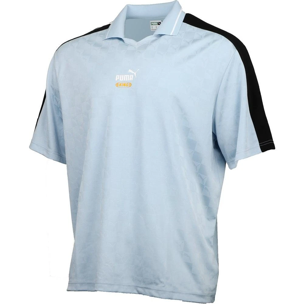 商品Puma|King Football Tricot Short Sleeve Polo Shirt,价格¥114,第1张图片