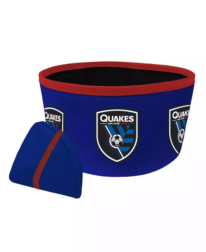 商品All Star Dogs|San Jose Earthquakes Collapsible Travel Dog Bowl,价格¥193,第1张图片