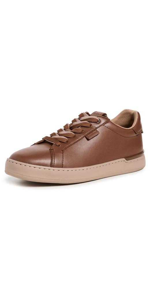 Coach New York Lowline Leather Sneakers商品第1张图片规格展示