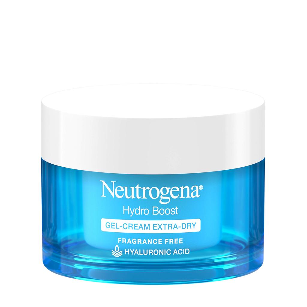 Neutrogena Hydro Boost Face Moisturizer with Hyaluronic Acid for Extra Dry Skin, Fragrance Free, Oil-Free, Non-Comedogenic Gel Cream Face Lotion, 1.7 oz商品第1张图片规格展示