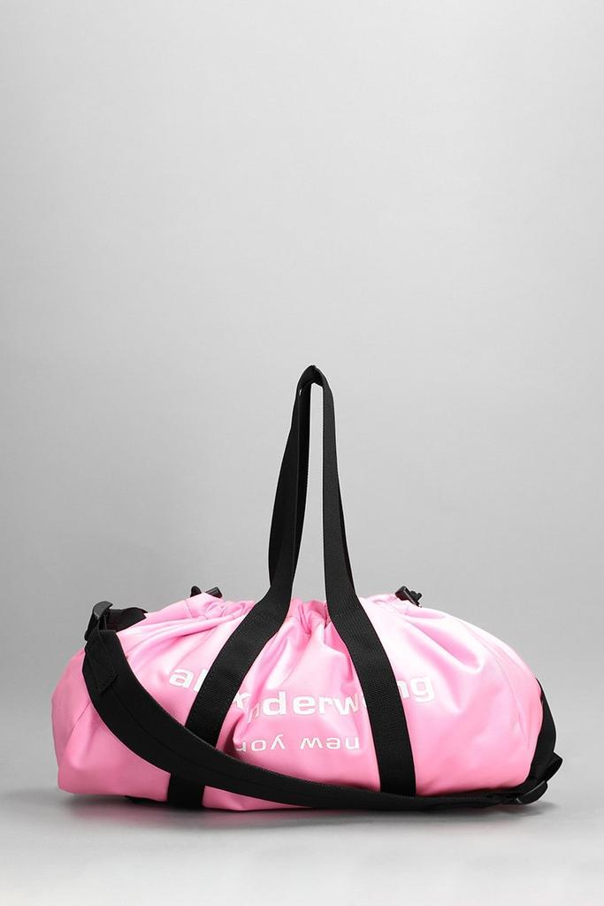 商品Alexander Wang|Alexander Wang Duffle Shoulder Scarpe Sport In Rose-pink Polyester,价格¥3262,第1张图片