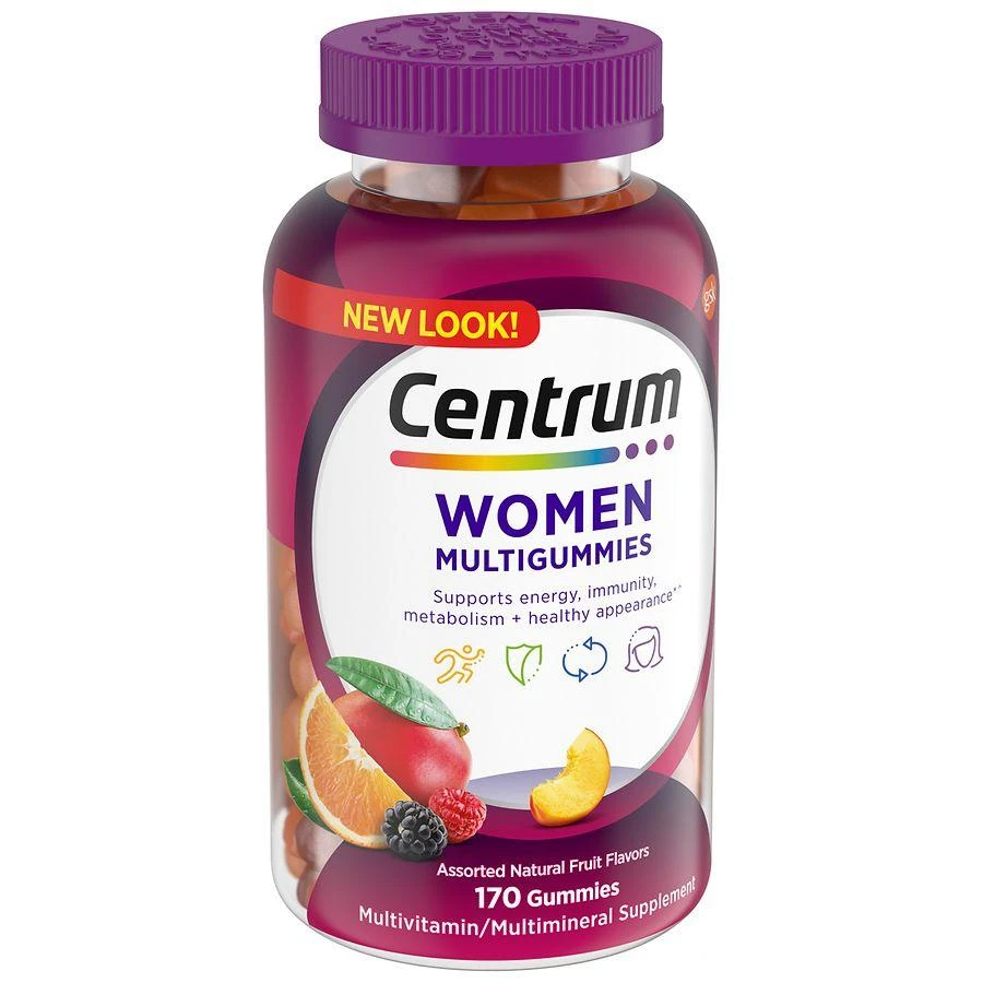 商品Centrum|女性复合维生素软糖什锦水果口味,价格¥167,第1张图片