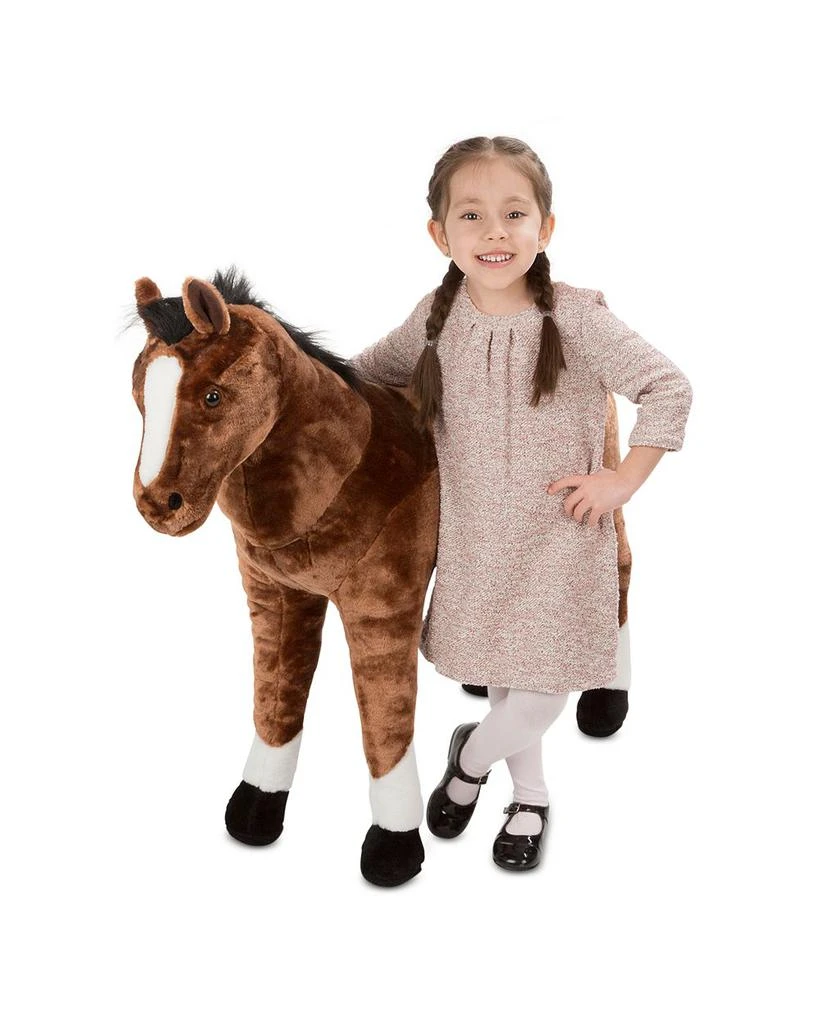 Giant Horse Lifelike Stuffed Animal - Ages 3+ 商品