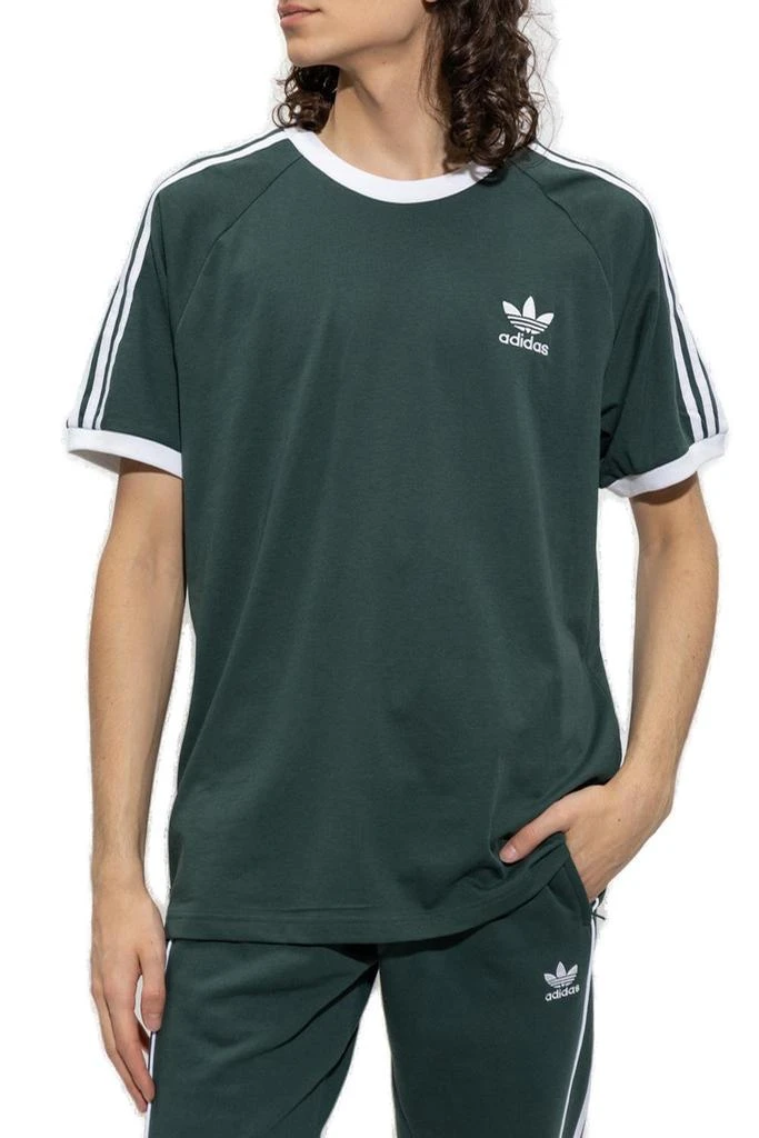 商品Adidas|Adidas Originals Logo Embroidered Crewneck T-Shirt,价格¥183,第2张图片详细描述