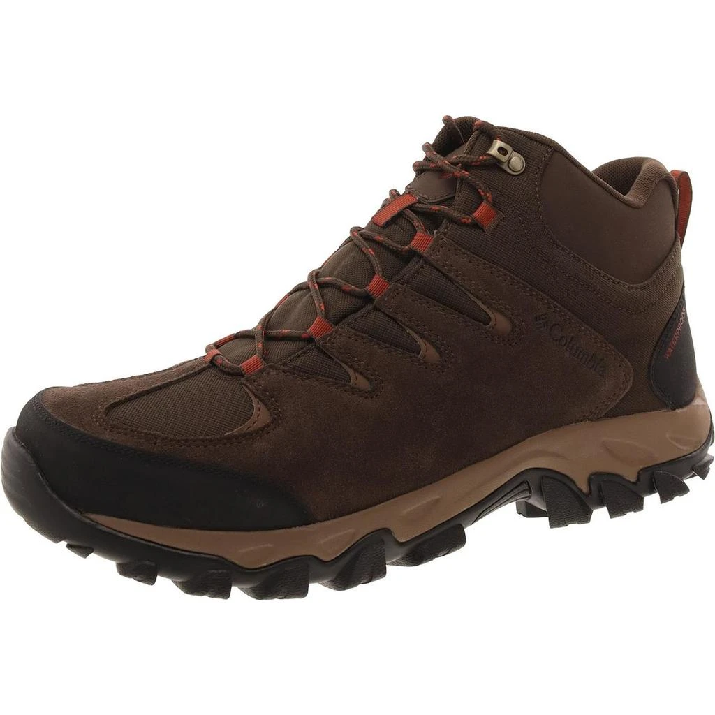 商品Columbia|OUTLANDER CREST Mens Leather Lugged Sole Hiking Boots,价格¥546,第1张图片