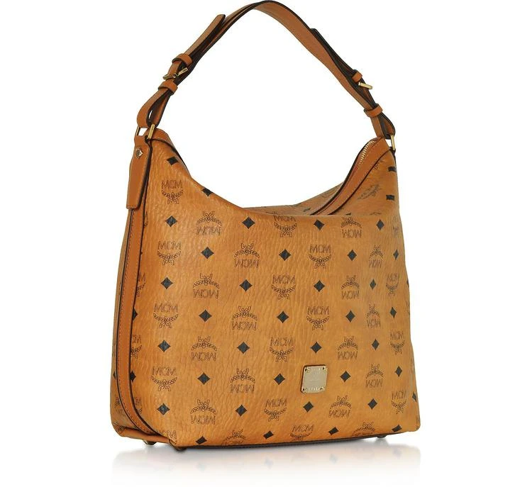 商品MCM|MCM Essential Visetos Original 干邑色中号Hobo包,价格¥7013,第2张图片详细描述