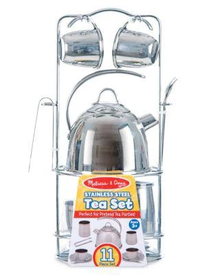 商品Melissa & Doug|Stainless Steel Tea Set,价格¥302,第2张图片详细描述