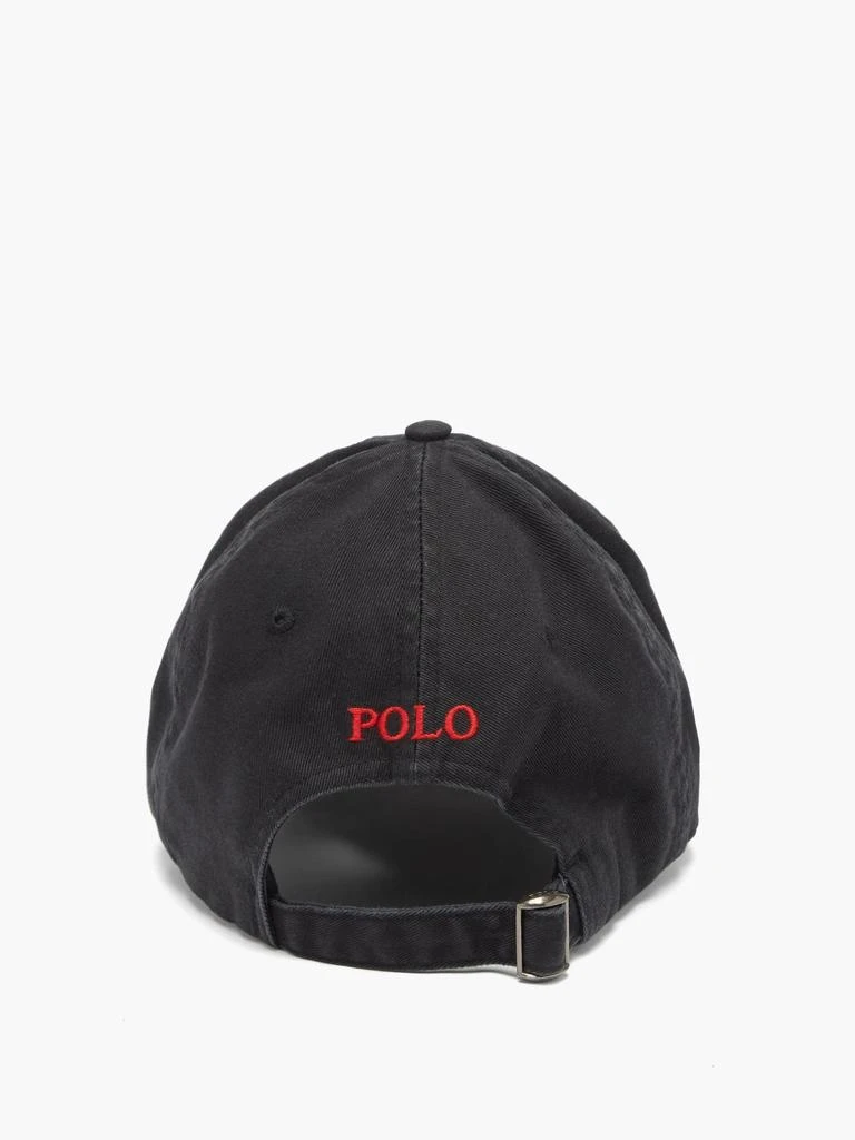 商品Ralph Lauren|Logo-embroidered canvas baseball cap,价格¥419,第3张图片详细描述