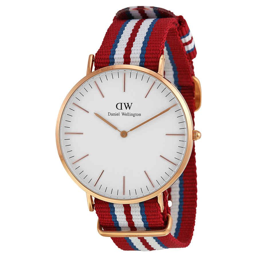 Exeter White Dial Nato Mens Watch 0112DW商品第1张图片规格展示