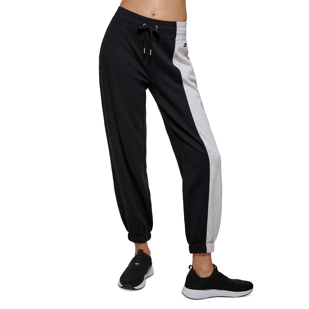 Women's Active Colorblocked Sweatpant Jogger商品第4张图片规格展示