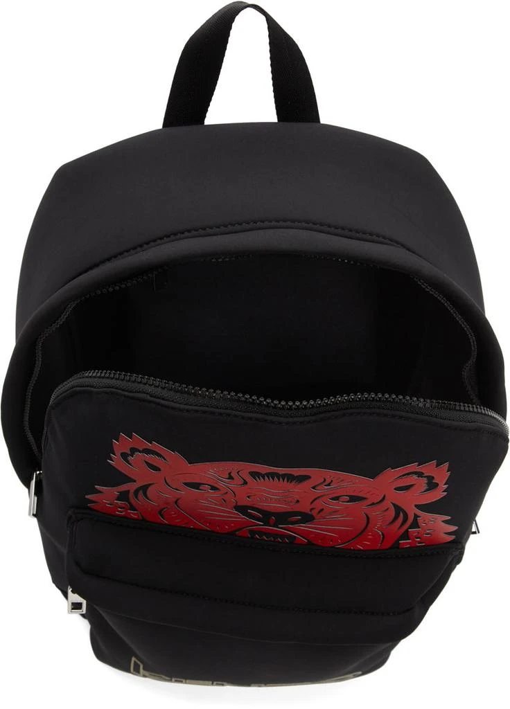 商品Kenzo|Black Large Tiger Backpack,价格¥1108,第5张图片详细描述