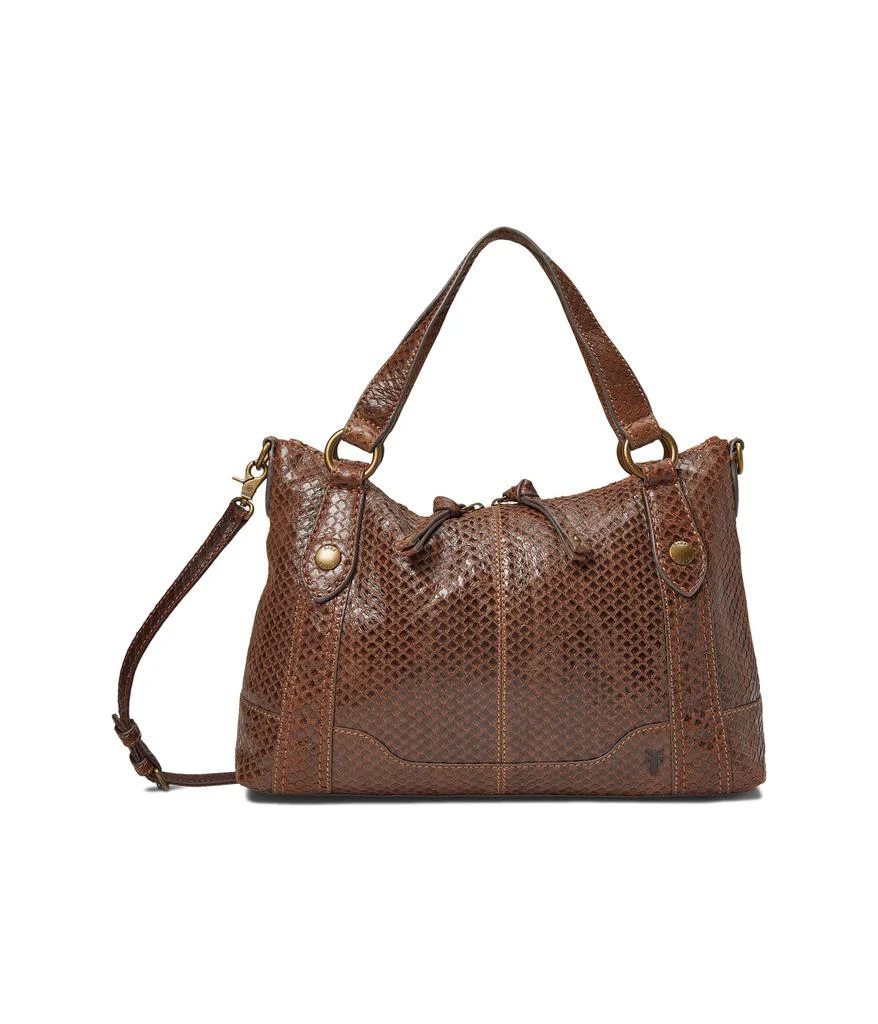 商品Frye|Melissa Snake Medium Satchel,价格¥2261,第1张图片