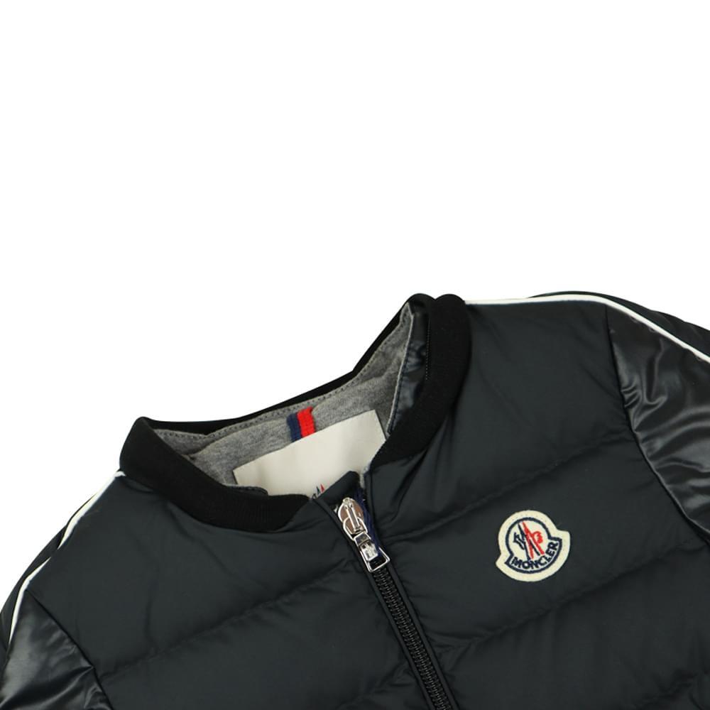 商品Moncler|Black Merih Bomber Jacket,价格¥3377,第4张图片详细描述