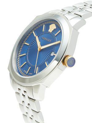 商品Versace|42MM Stainless Steel Bracelet Watch,价格¥5791,第5张图片详细描述