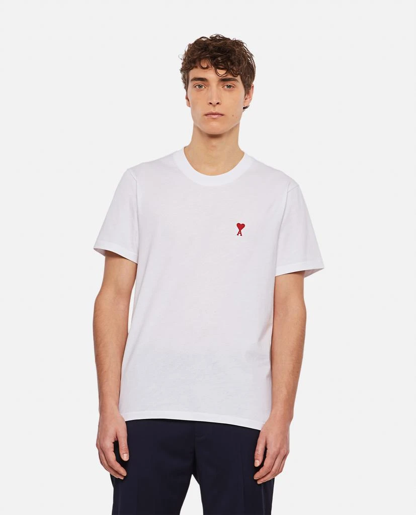 商品AMI|LOGOED COTTON T-SHIRT,价格¥1032,第1张图片