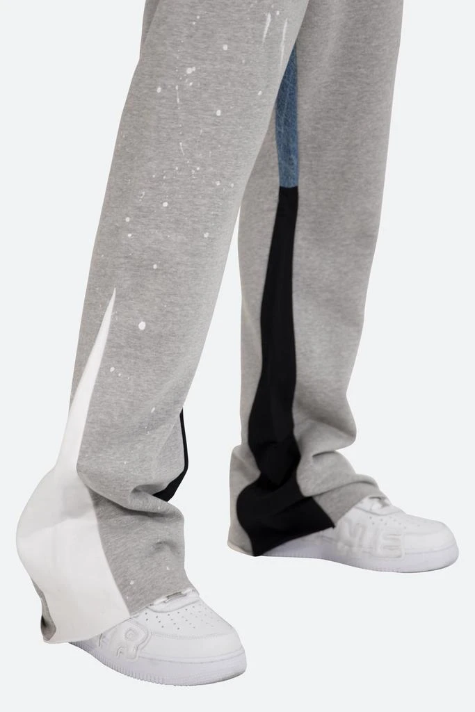 Contrast Bootcut Sweatpants - Grey 商品