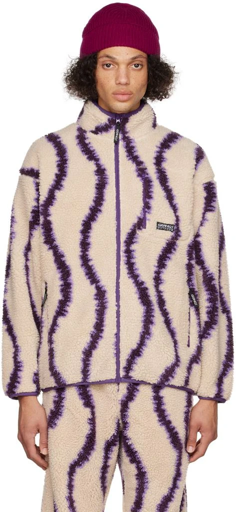 商品Gramicci|Off-White Swirl Jacket,价格¥1108,第1张图片