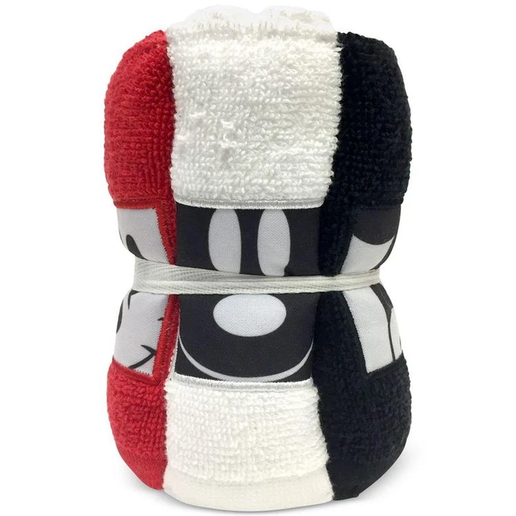 商品Jay Franco|Jay Franco Big Face Mickey Mouse 6-Pc. Washcloth Set,价格¥254,第2张图片详细描述