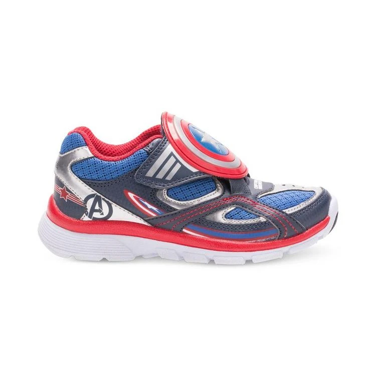 商品Stride Rite|Little Boys' Captain America Sneakers,价格¥374,第4张图片详细描述