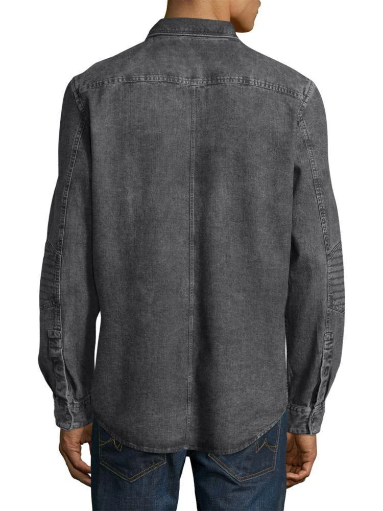 商品Calvin Klein|Biker Denim Shirt,价格¥236,第2张图片详细描述