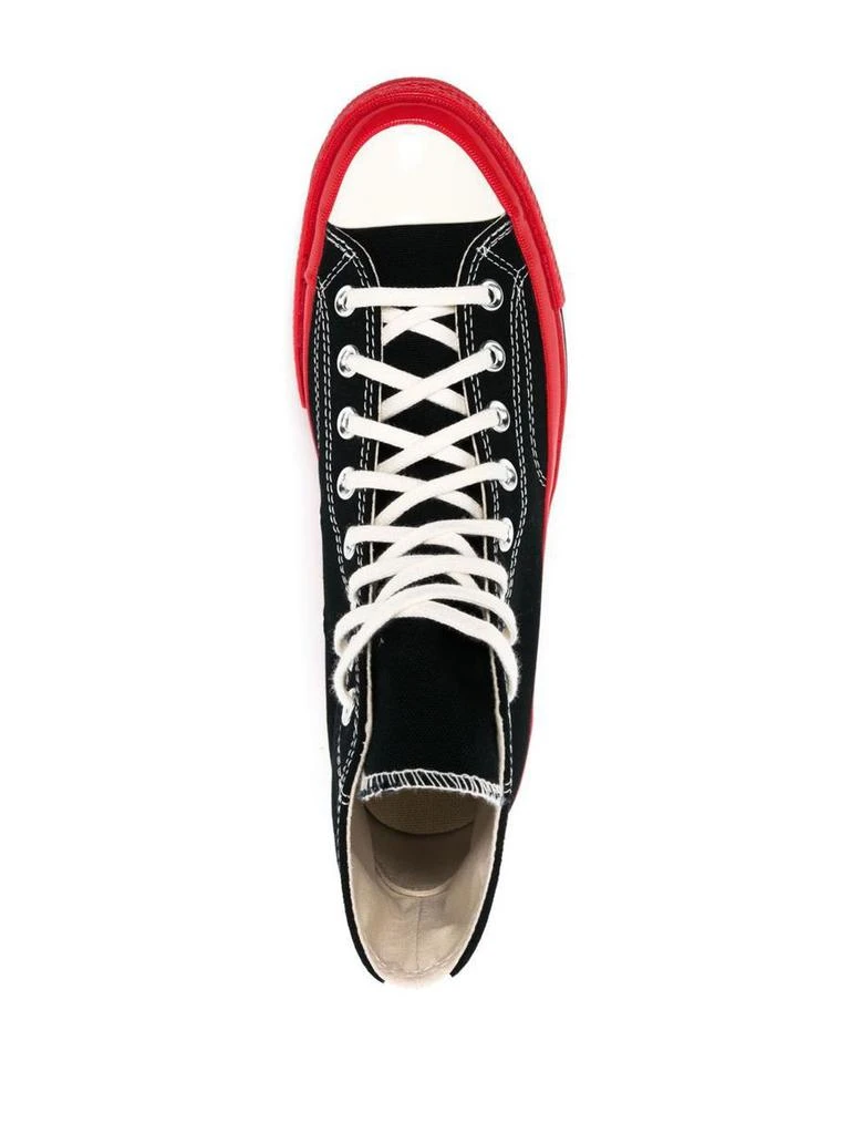 商品Comme des Garcons|COMME DES GARÇONS Chuck Taylor high-top sneakers,价格¥901,第2张图片详细描述